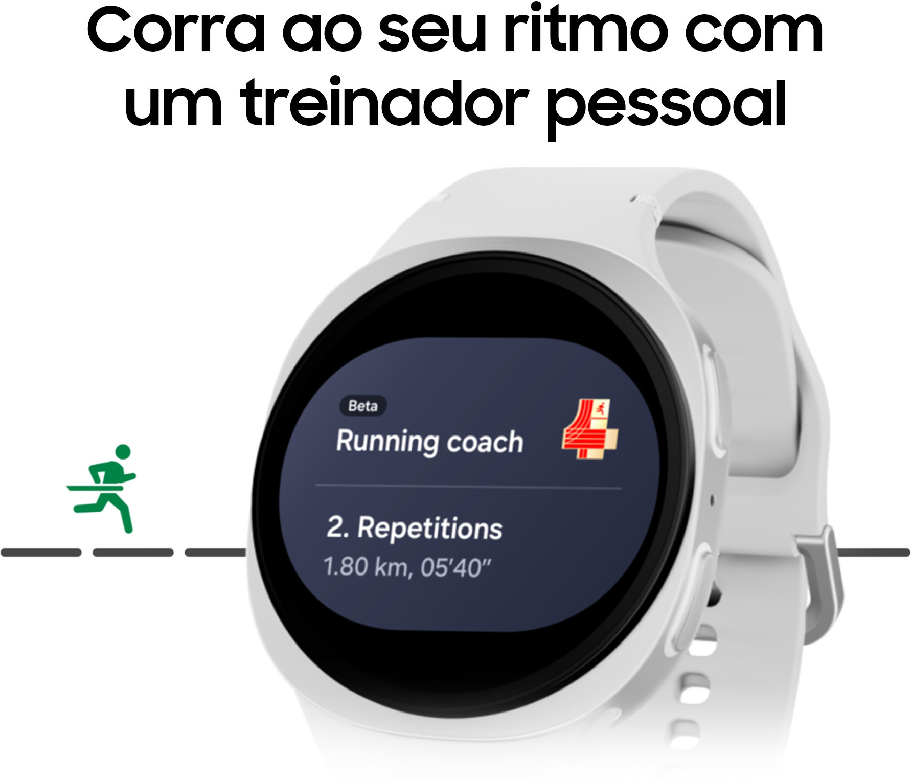 Samsung - Reloj Smartwatch Samsung Galaxy Watch 8 44mm BT Plata