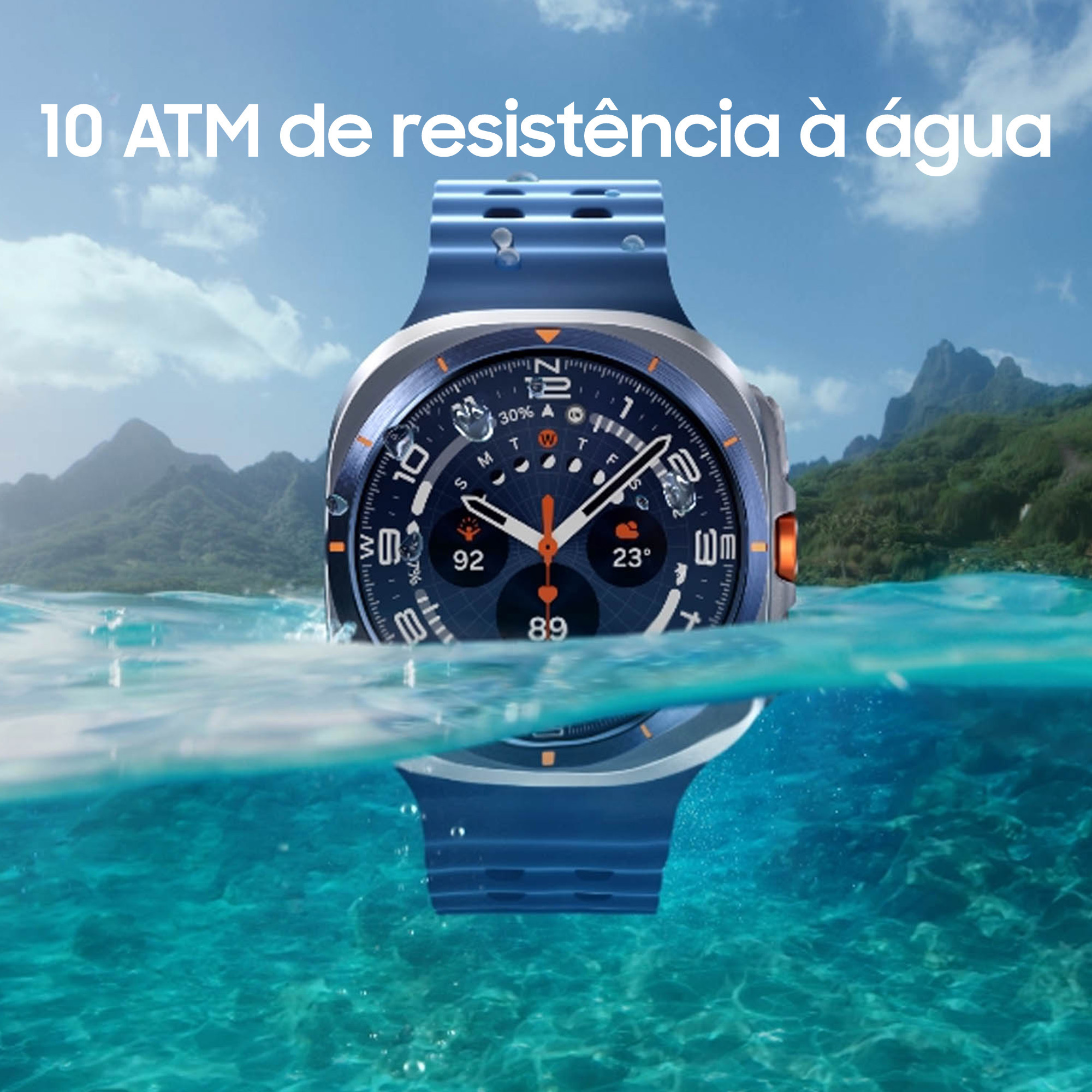 Samsung - Reloj Smartwatch Samsung Galaxy Watch Ultra 2025 47mm LTE Gris