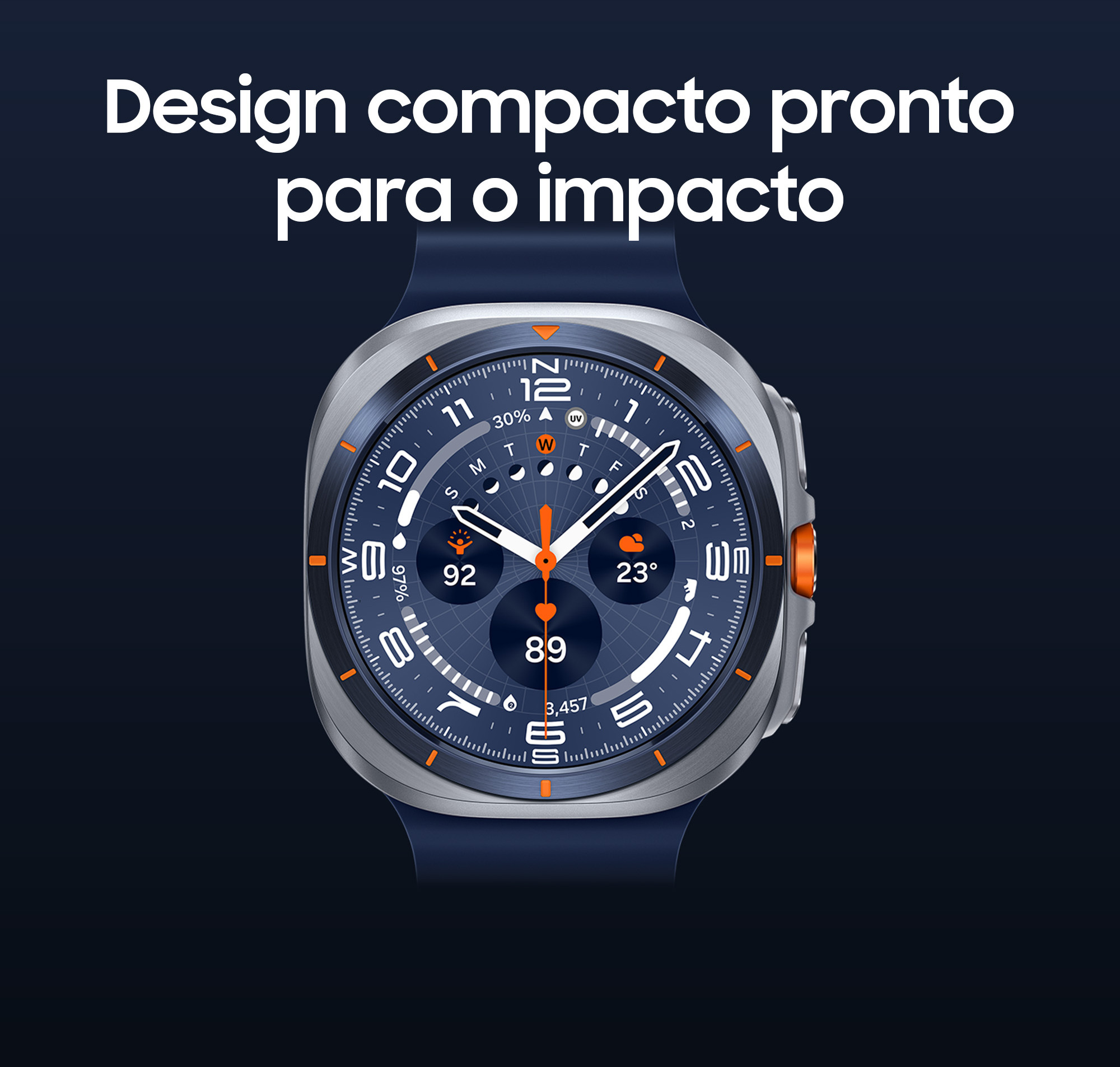 Samsung - Reloj Smartwatch Samsung Galaxy Watch Ultra 2025 47mm LTE Gris