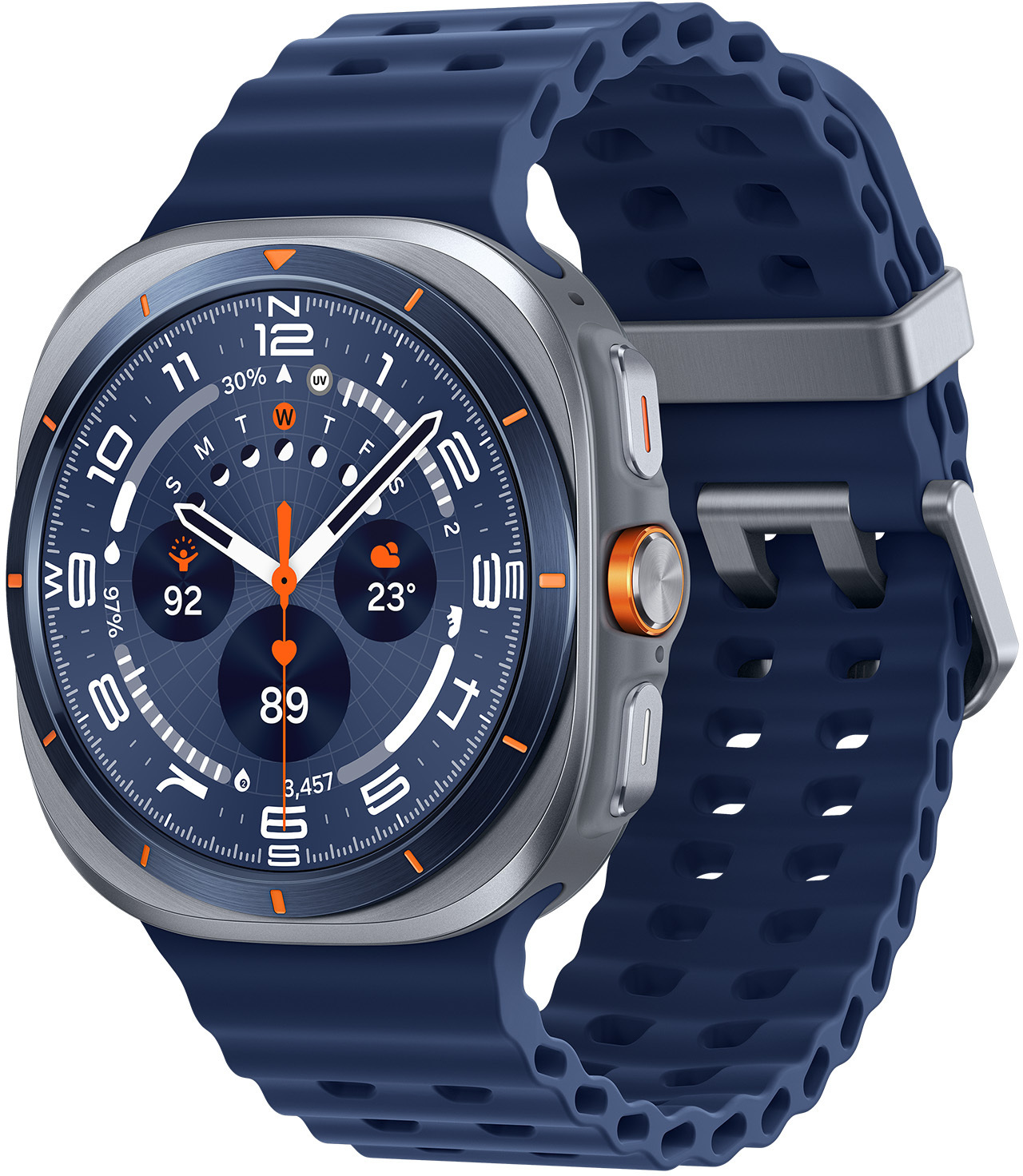 Samsung - Reloj Smartwatch Samsung Galaxy Watch Ultra 2025 47mm LTE Azul