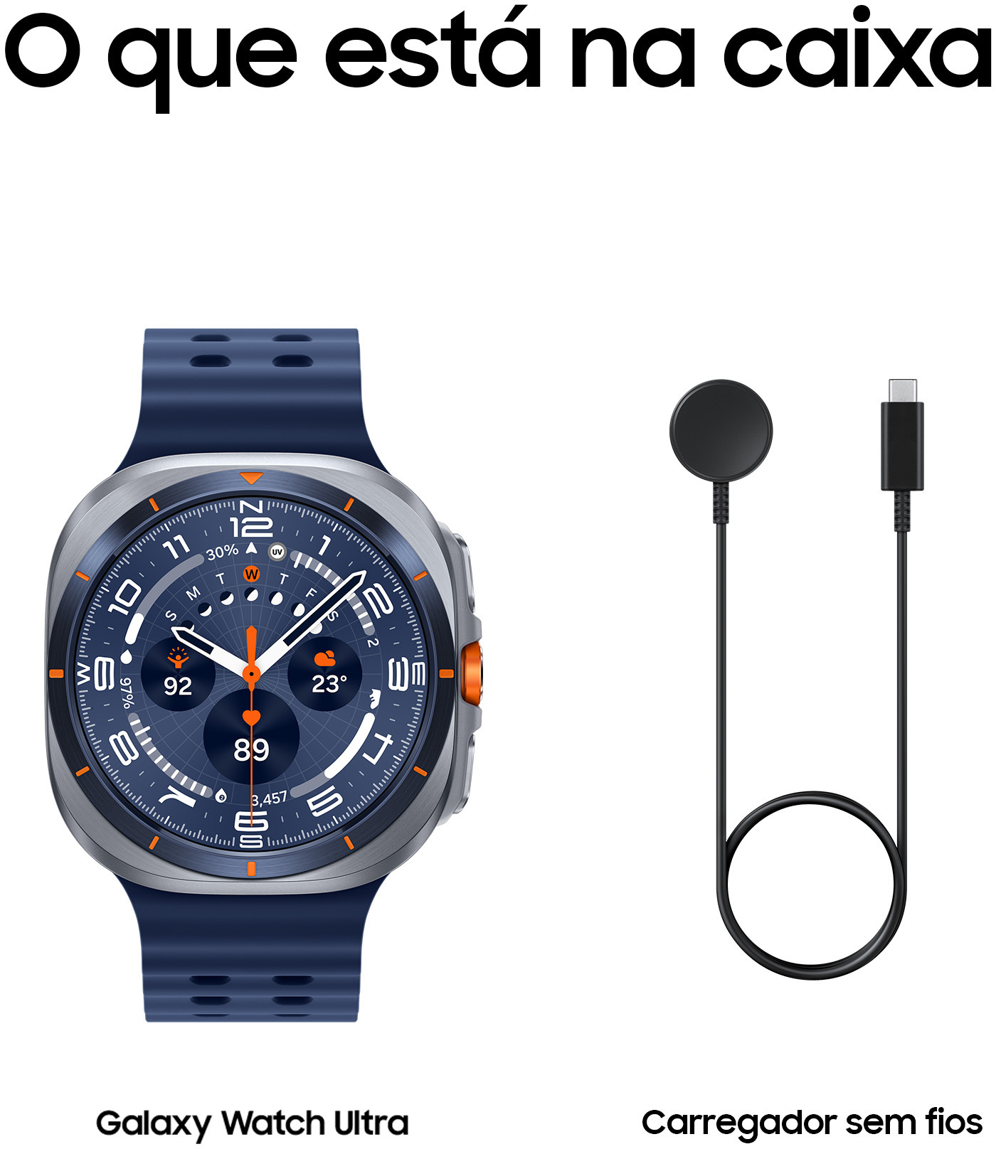 Samsung - Reloj Smartwatch Samsung Galaxy Watch Ultra 2025 47mm LTE Azul