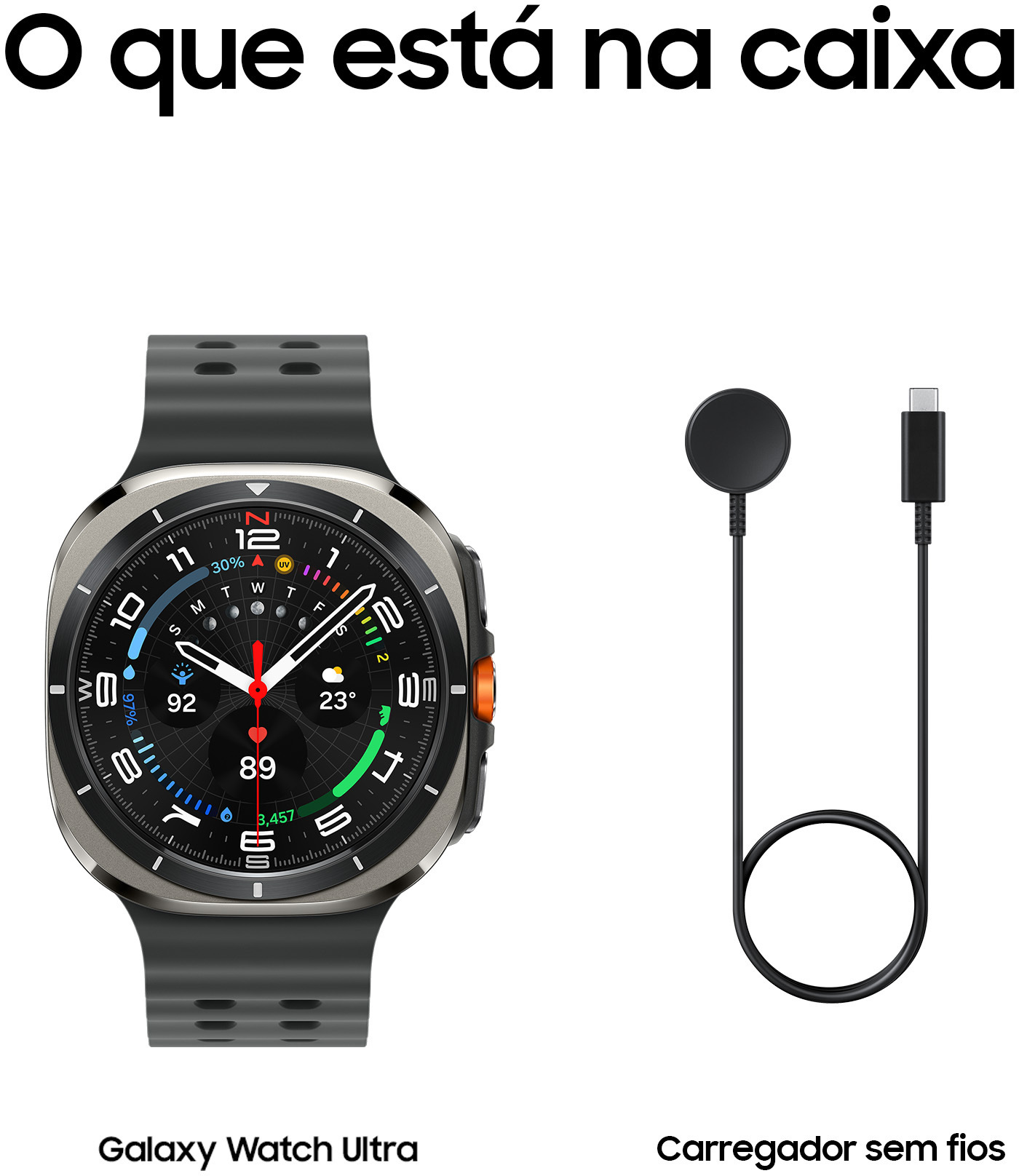 Samsung - Reloj Smartwatch Samsung Galaxy Watch Ultra 2025 47mm LTE Plata