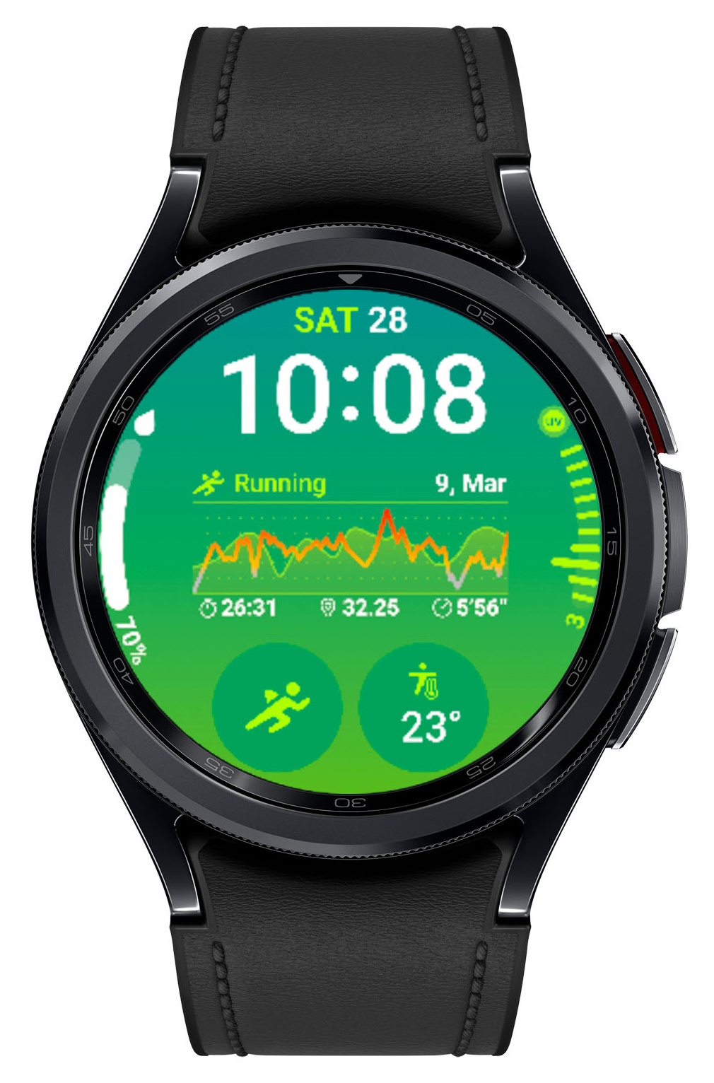 Reloj Smartwatch Samsung Galaxy Watch 6 Classic 43mm BT Negro