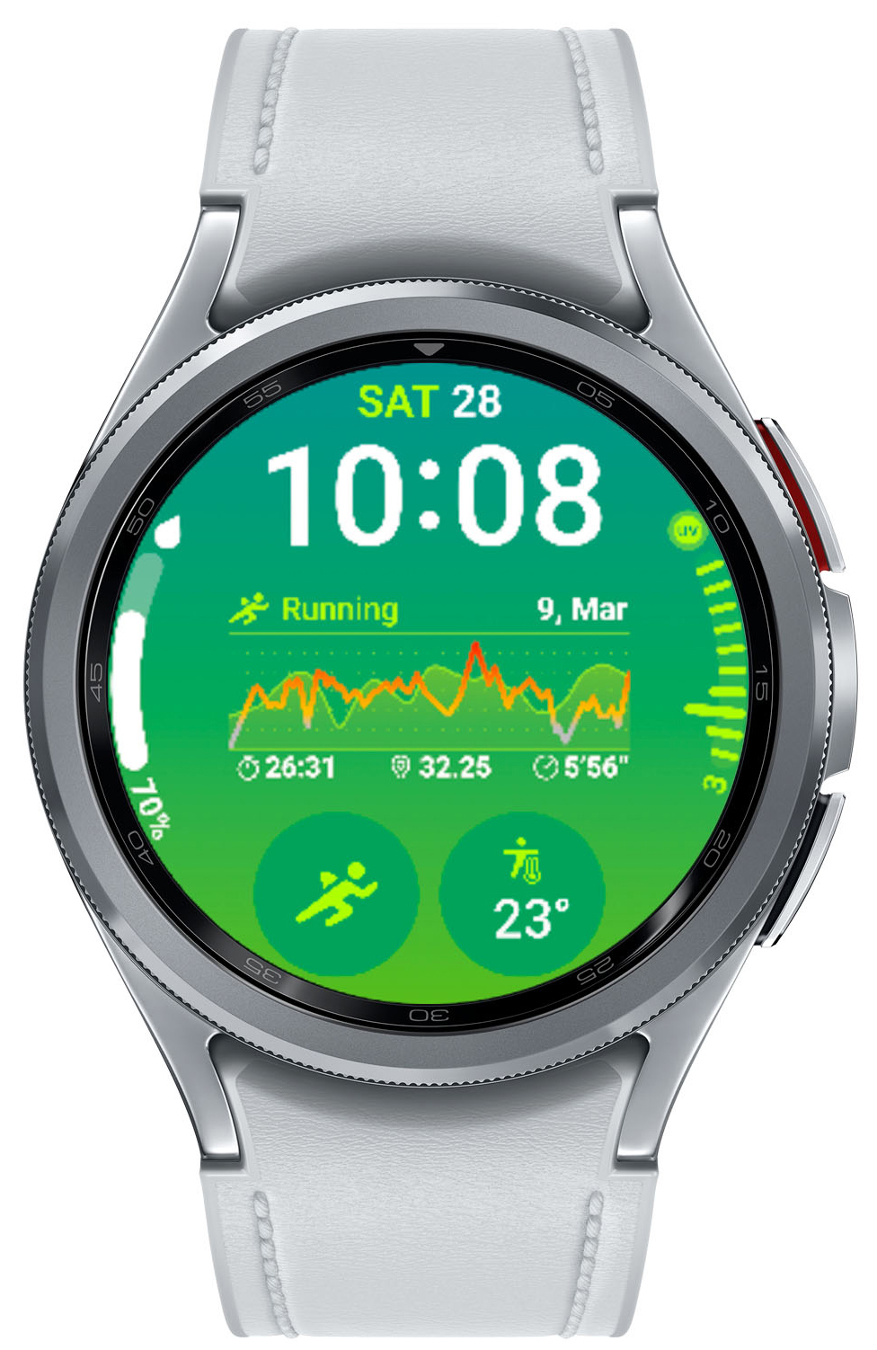 Reloj Smartwatch Samsung Galaxy Watch 6 Classic 43mm LTE Silver