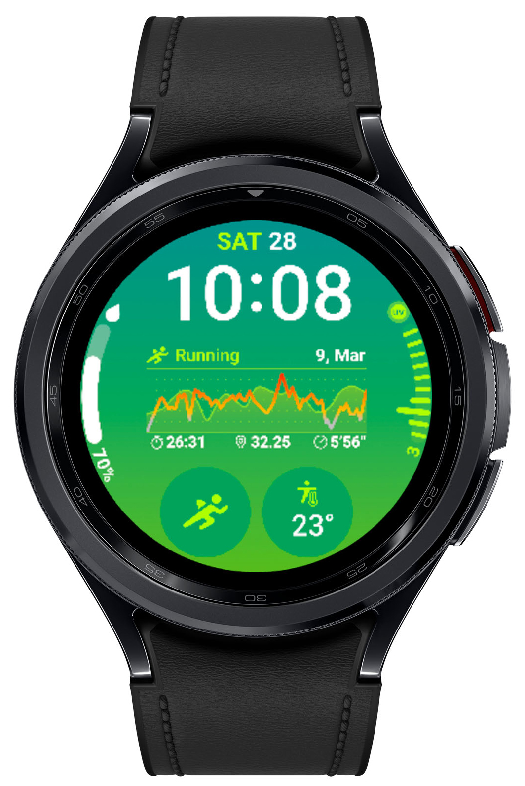 Reloj Smartwatch Samsung Galaxy Watch 6 Classic 47mm BT Negro