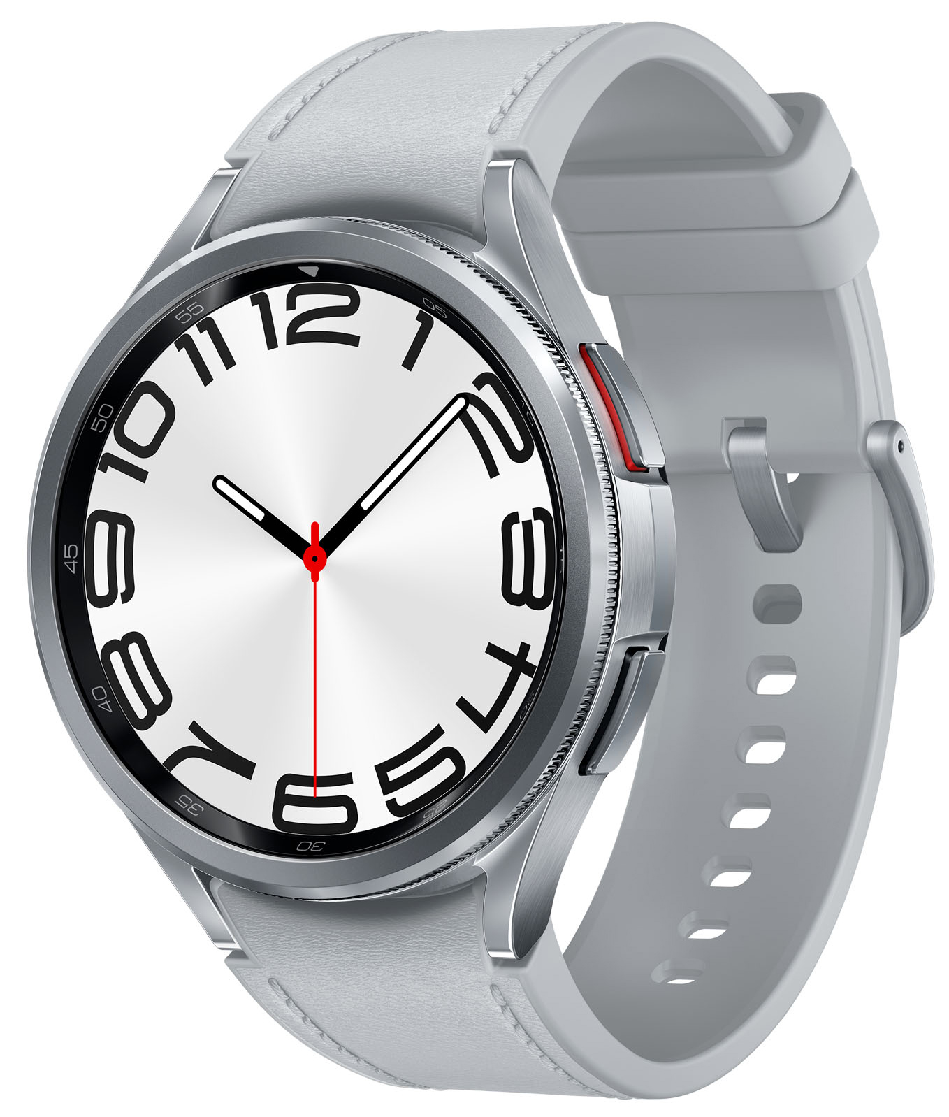Samsung - Reloj Smartwatch Samsung Galaxy Watch 6 Classic 47mm LTE Silver