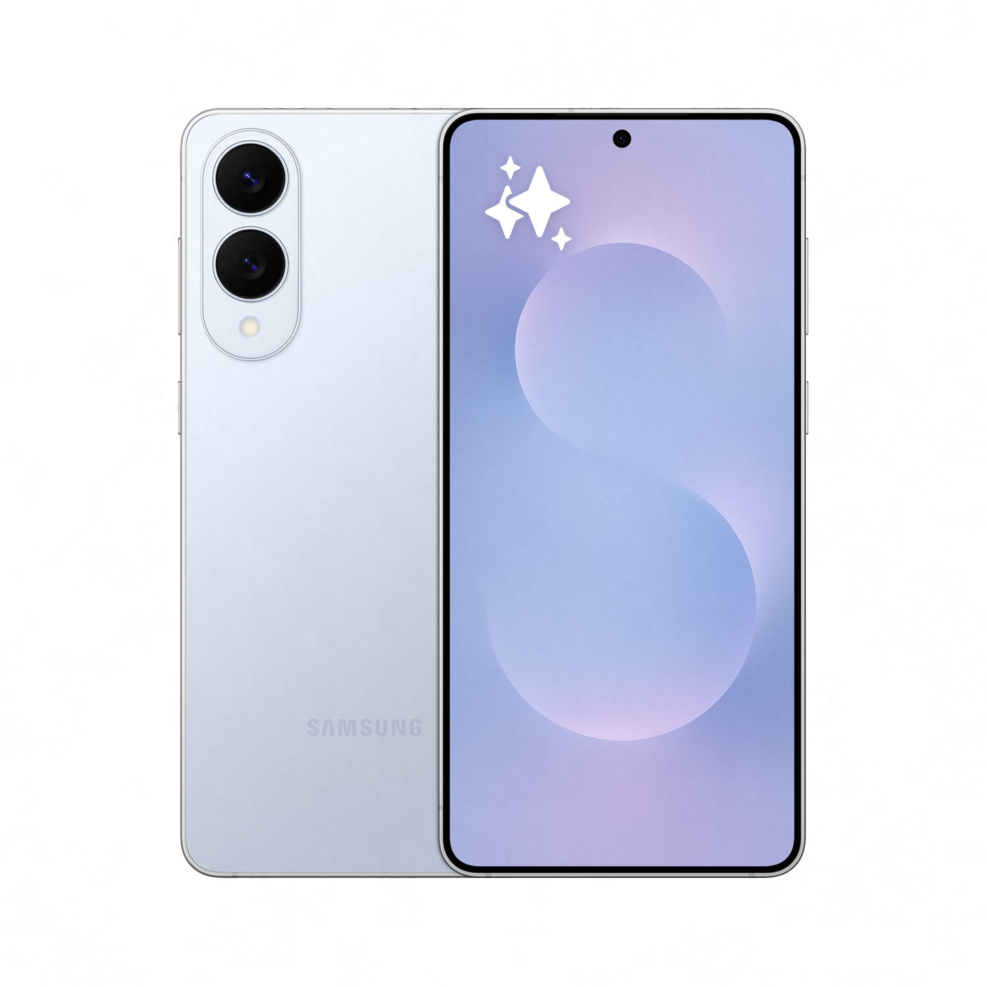 Samsung - Smartphone Samsung Galaxy S25 Edge  6.7" (12 / 512GB) 120Hz Azul Hielo