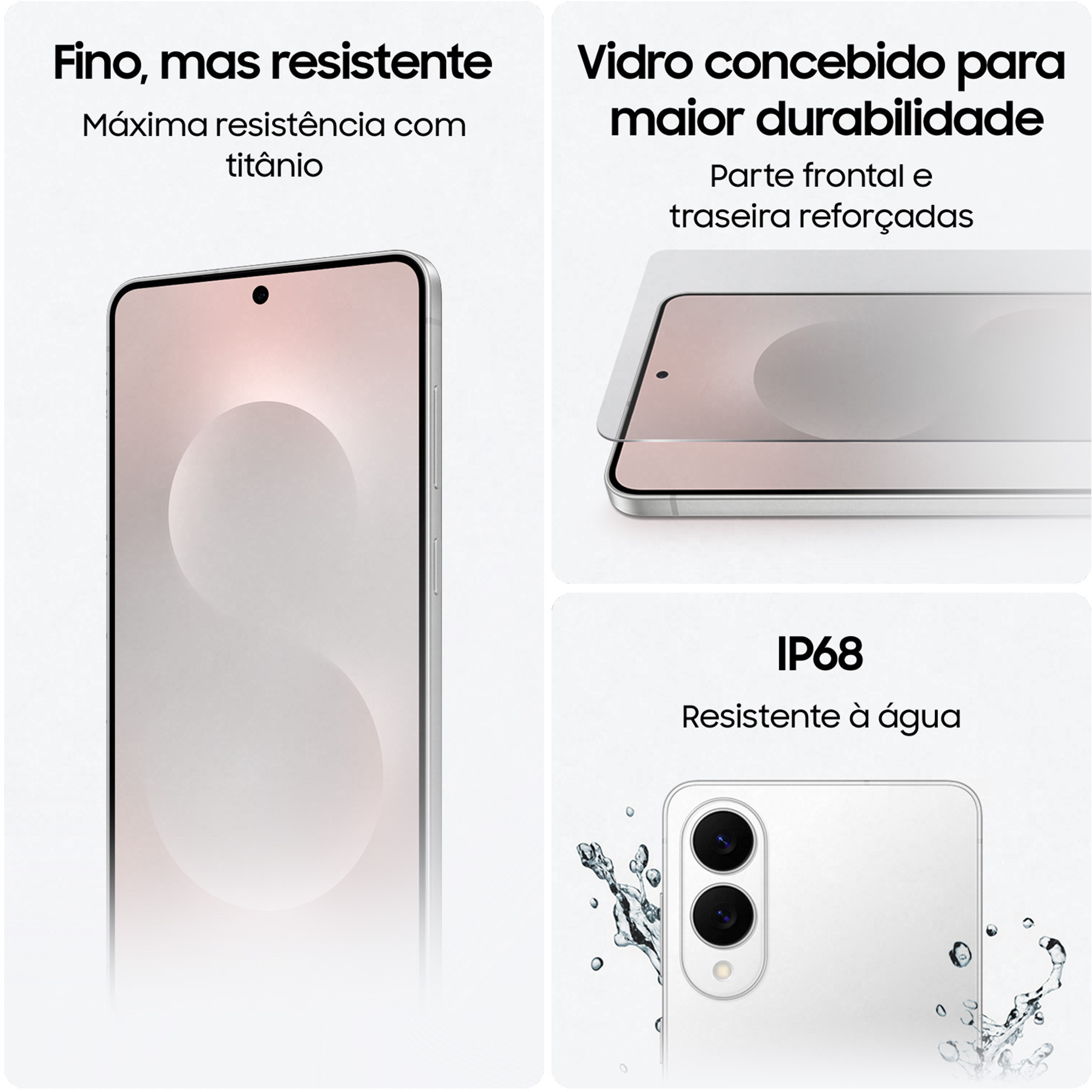 Samsung - Smartphone Samsung Galaxy S25 Edge  6.7" (12 / 512GB) 120Hz Azul Hielo