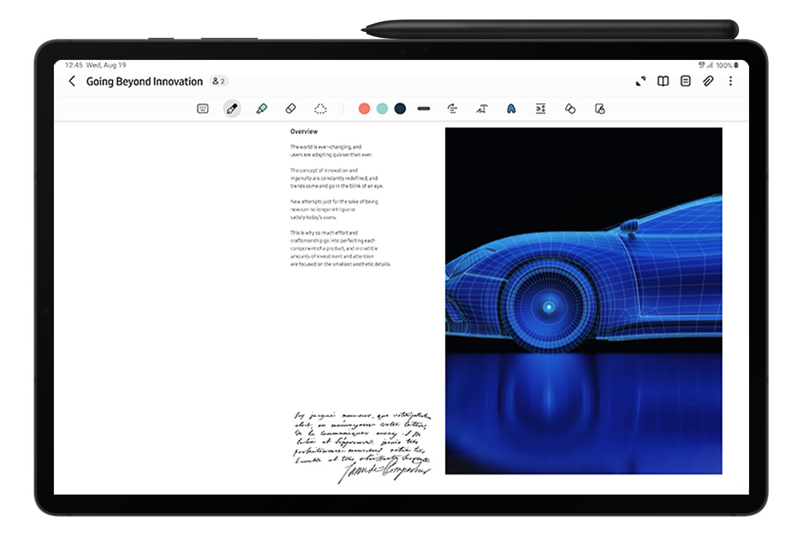 Samsung - Tablet Samsung Galaxy Tab S9+ 12.4" (12 / 512GB) 120Hz 5G WiFi Graphite