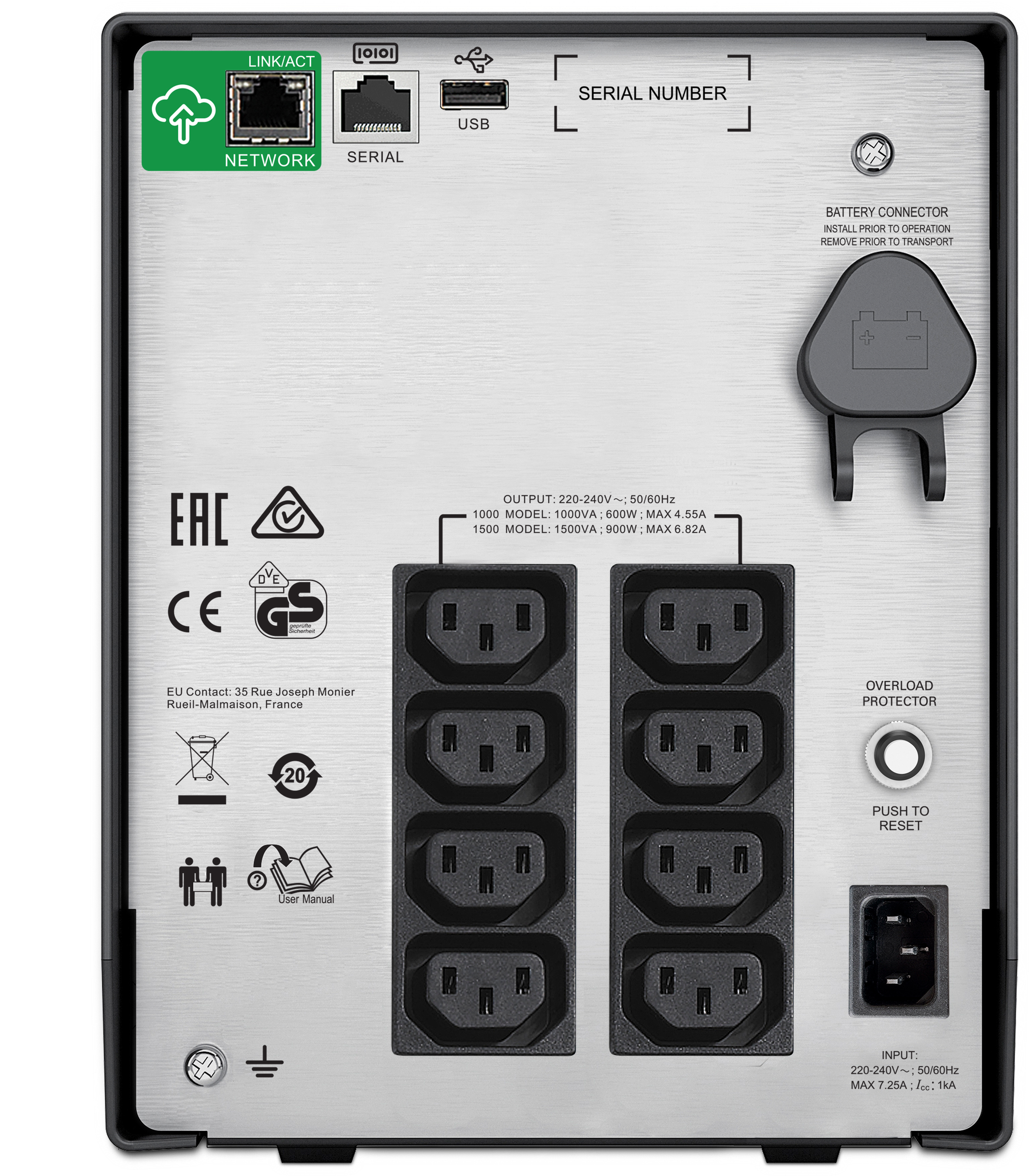 APC - UPS APC Smart-UPS C 1000VA LCD 230V con SmartConnect