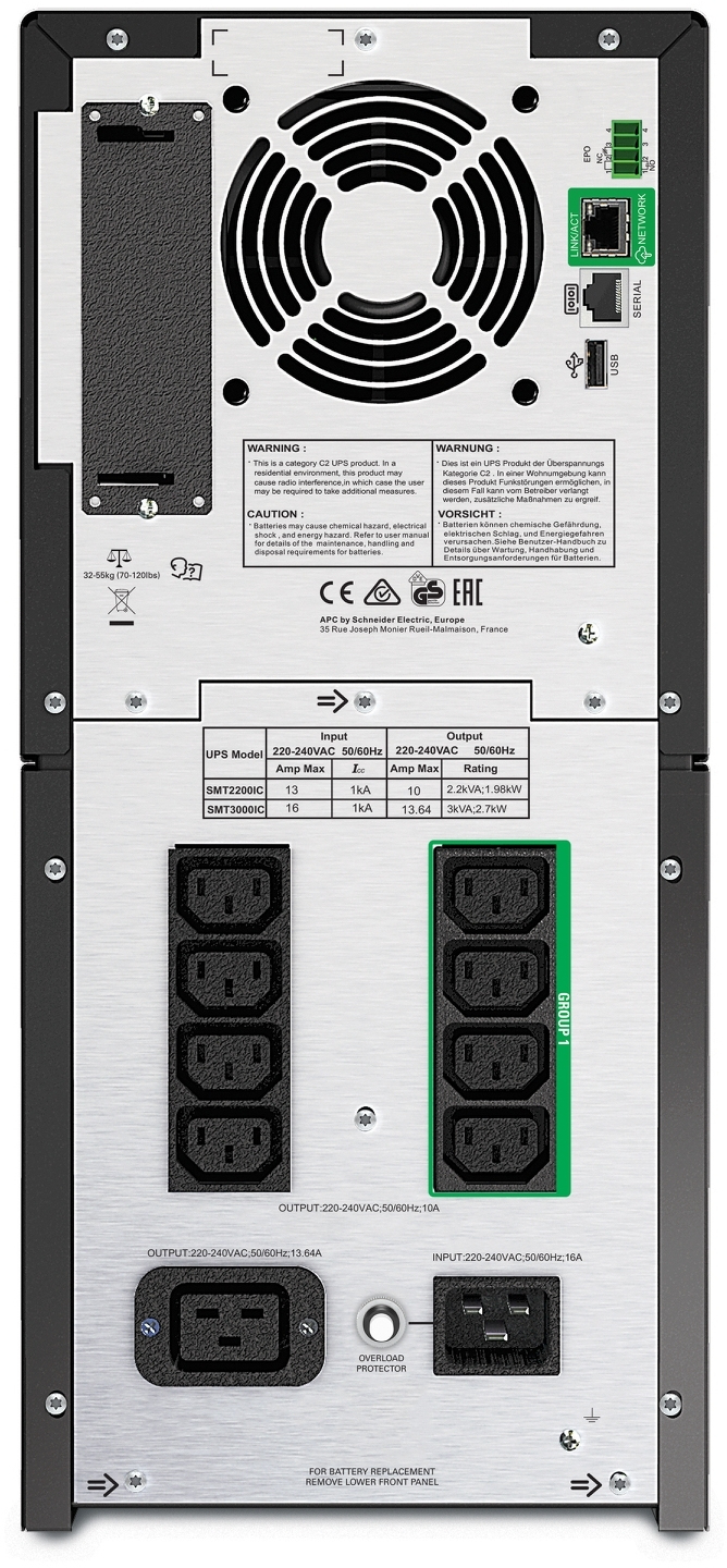 APC - UPS APC Smart-UPS 3000VA LCD 230V con SmartConnect