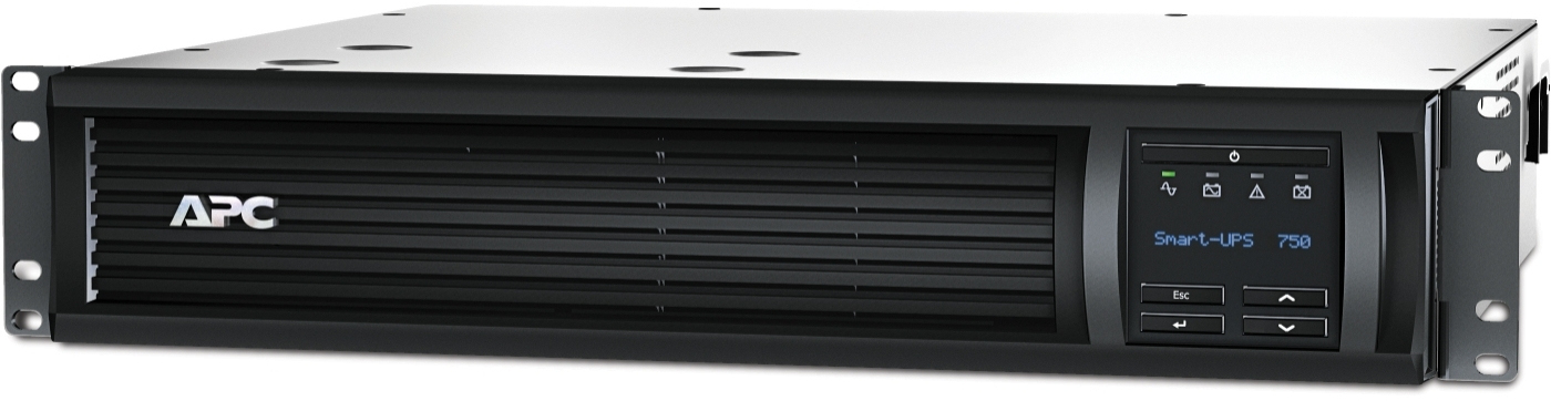 APC - UPS APC Smart-UPS 750VA LCD RM 2U 230V con Tarjeta de Red