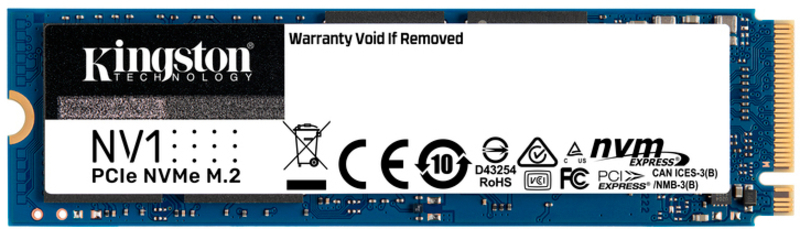 Kingston - SSD Kingston NV1 500GB M.2 NVMe (2100/1700MB/s)