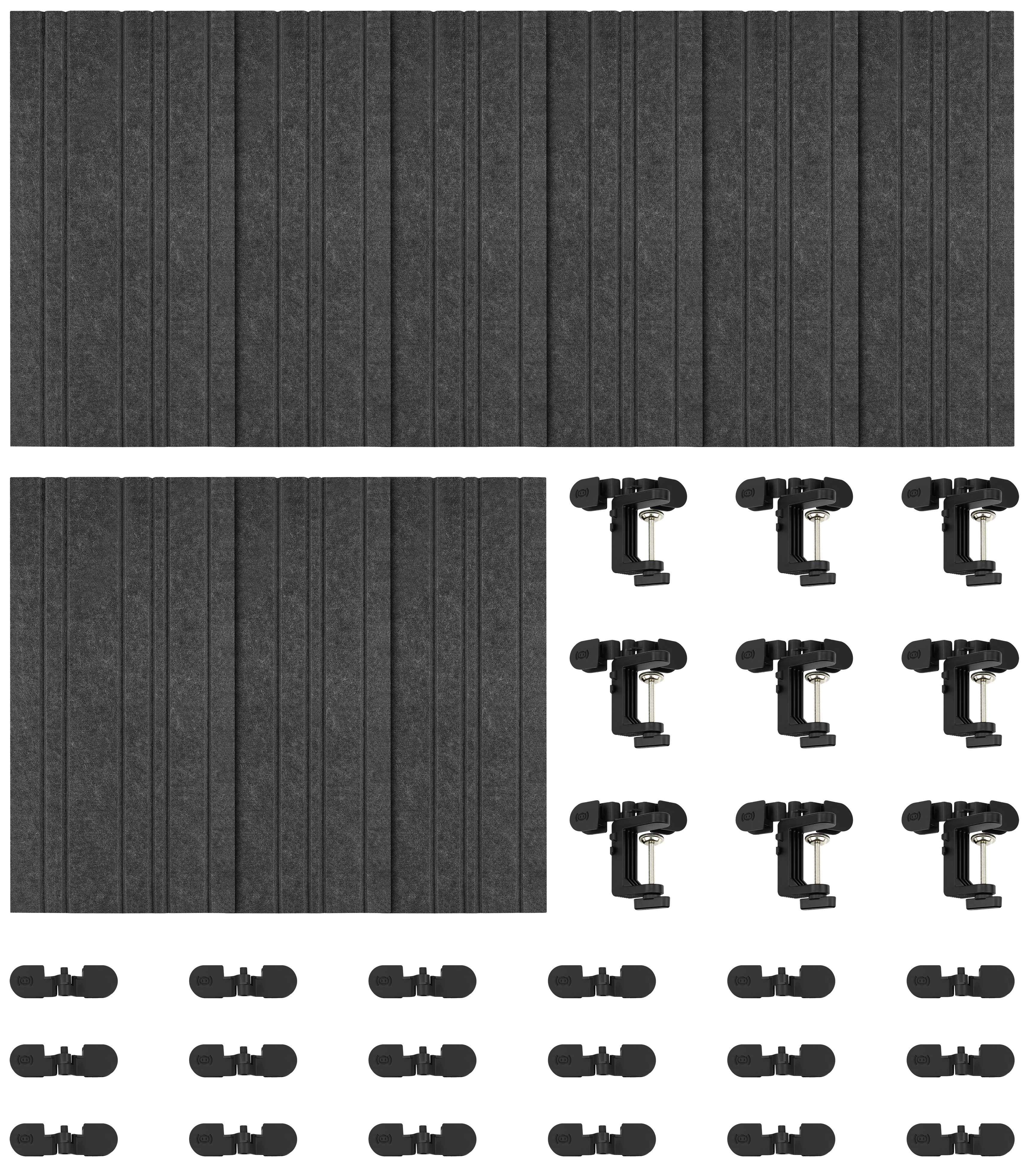 Streamplify - Paneles Acusticos Streamplify 9uni - GY