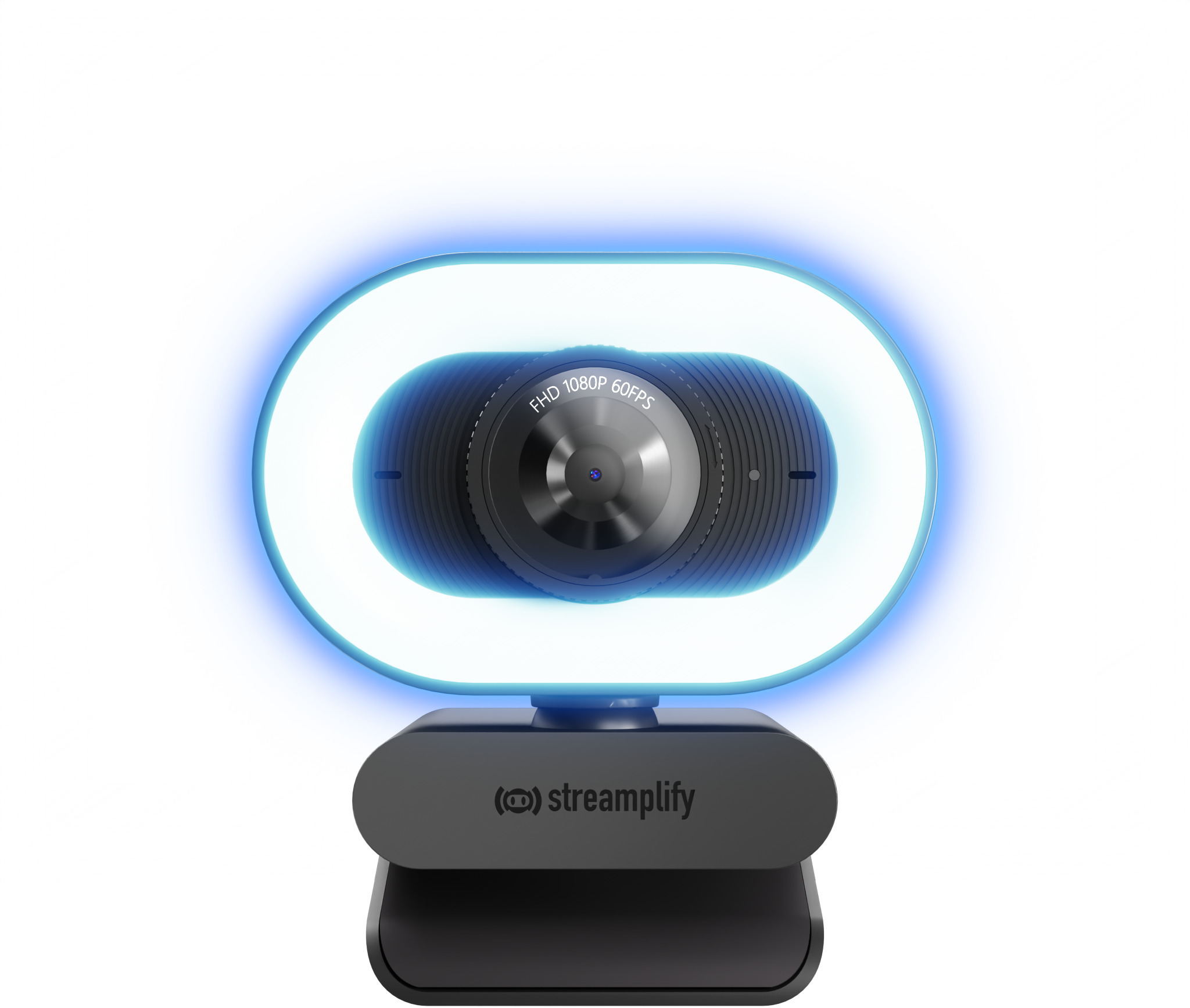 - Webcam Streamplify CAM Plus FullHD 60fps con Aro de Luz - Preto Picture of - Webcam Streamplify CAM Plus FullHD 60fps con Aro de Luz - Preto