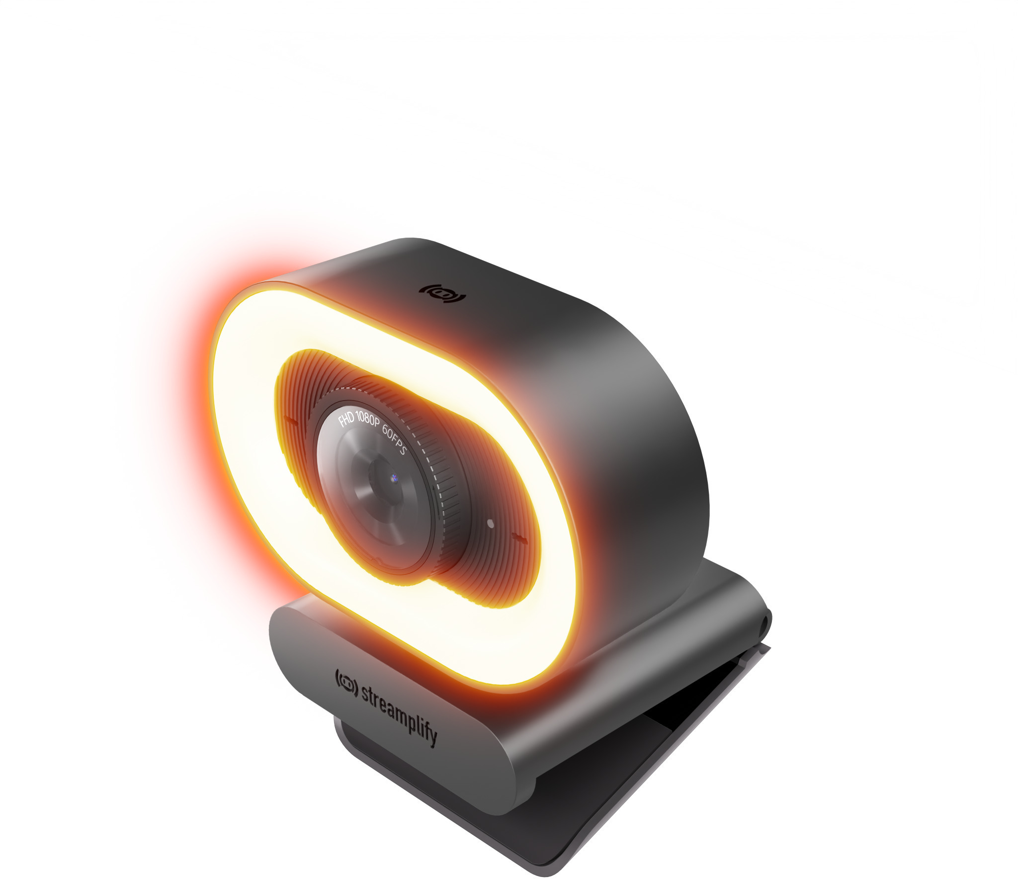  - Webcam Streamplify CAM Plus FullHD 60fps con Aro de Luz - Preto