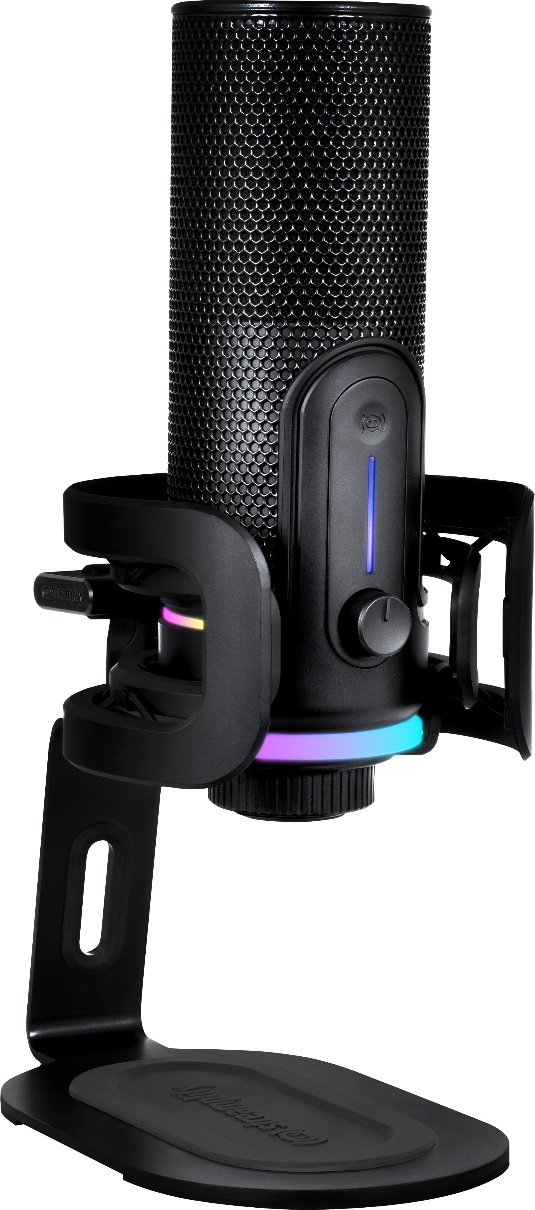 Streamplify - Micrófono Streamplify MIC PRO, 192, RGB-ST - Negro