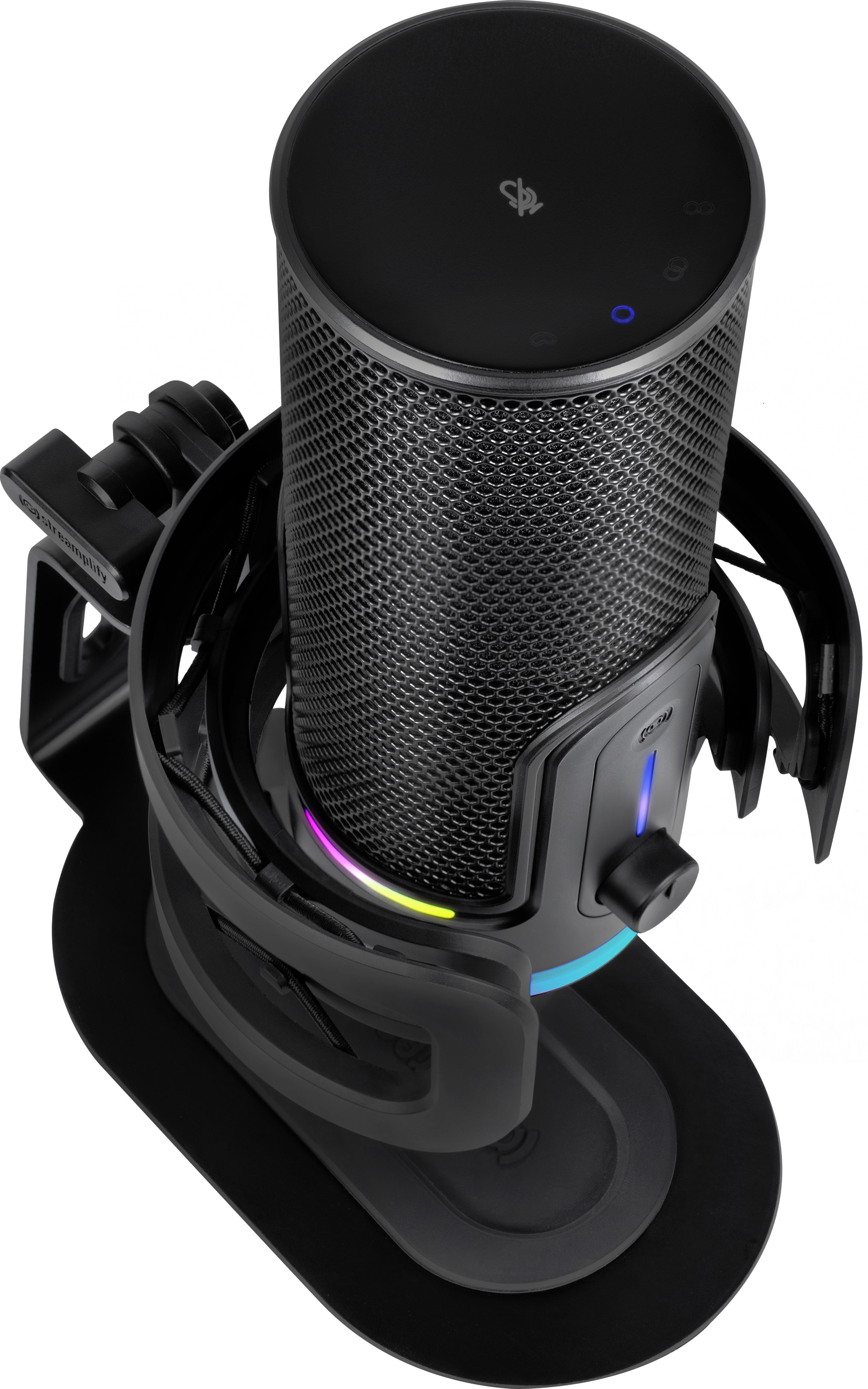 Streamplify - Micrófono Streamplify MIC PRO, 192, RGB-ST - Negro