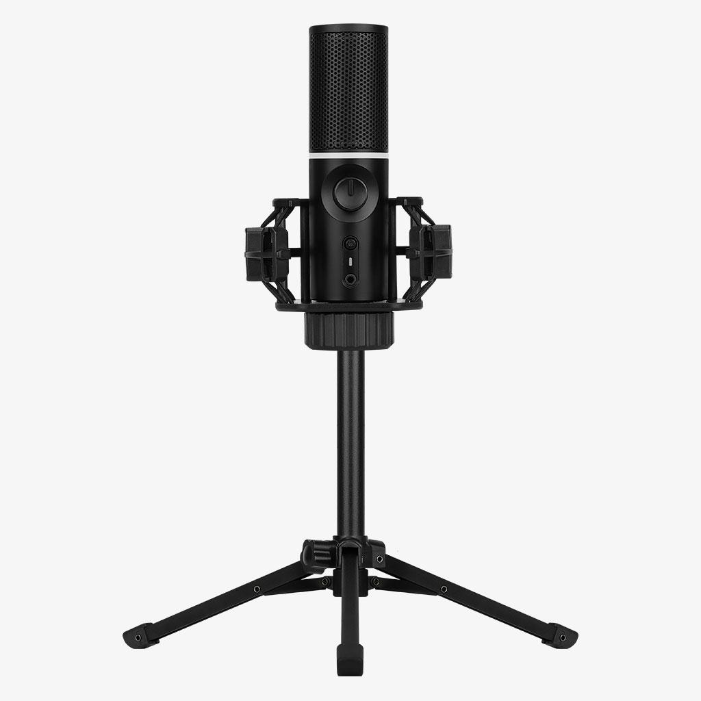 Streamplify - Micrófono Streamplify MIC RGB Tripod - Negro