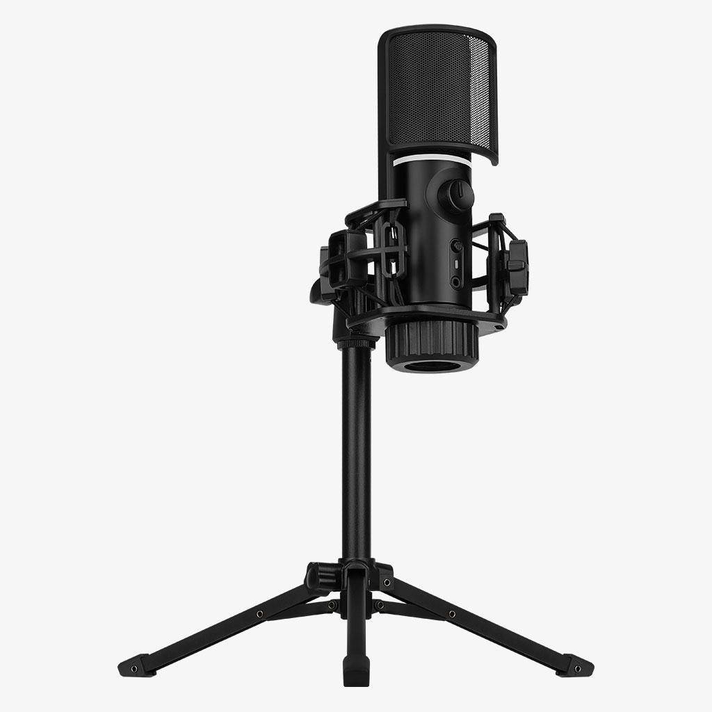 Streamplify - Micrófono Streamplify MIC RGB Tripod - Negro