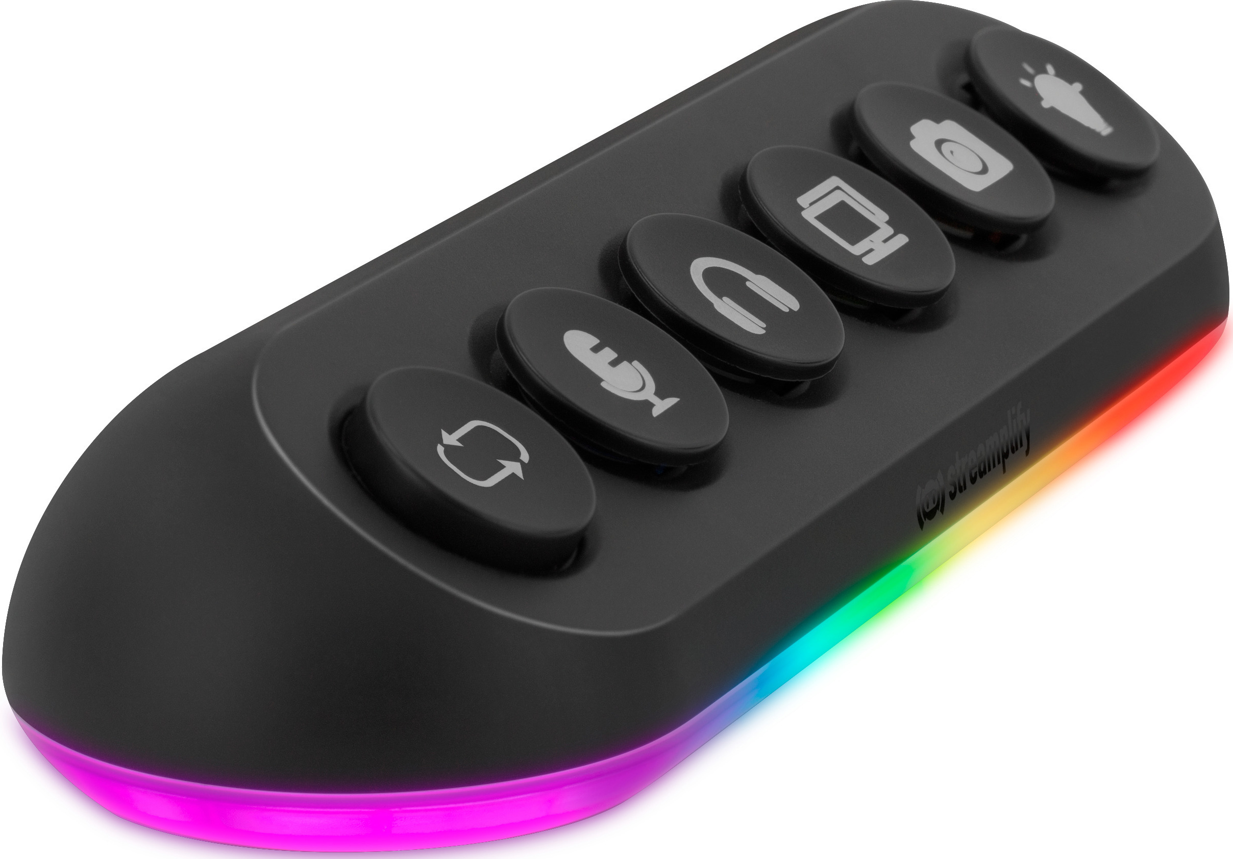 Streamplify - HUB Streamplify DECK 5 Slot, RGB, 12V, EU - Negro