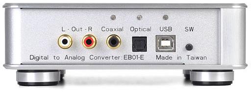 SilverStone - SilverStone SST-EB01S-E Ensemble Digital to Analog Converter - silber
