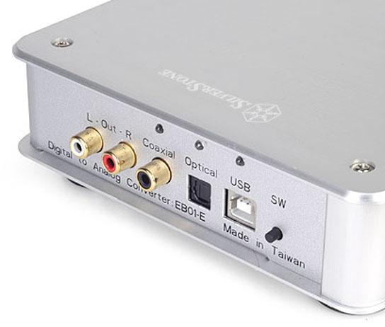 SilverStone - SilverStone SST-EB01S-E Ensemble Digital to Analog Converter - silber