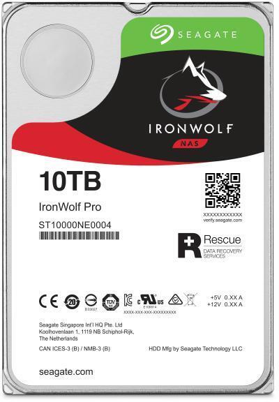 Seagate - Disco Seagate IronWolf Pro 10TB 7200rpm 256MB SATA III 512e