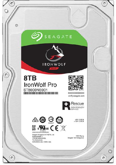 Seagate - Disco Seagate IronWolf Pro 8TB 7200rpm 256MB SATA III