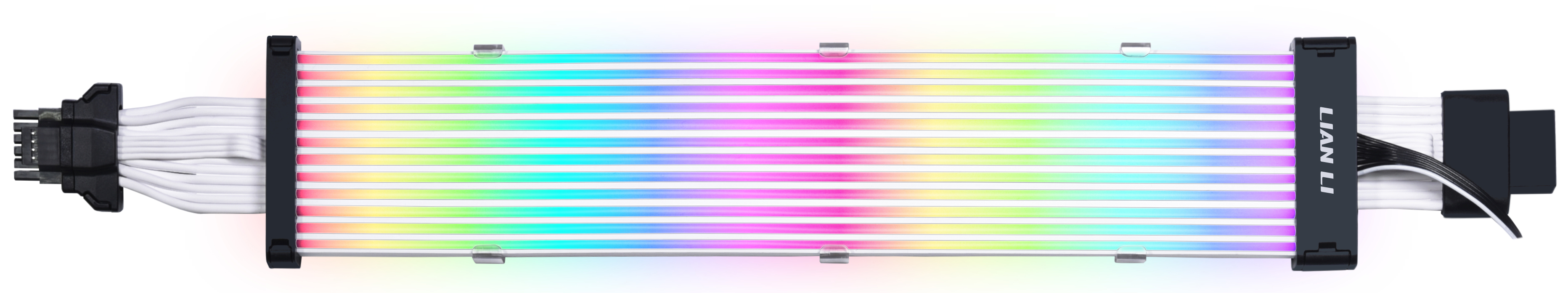 Lian Li - Cable Lian Li Strimer Plus V2 12VHPWR 12+4-Pines para 12+4-Pines 12 Tiras de Luz