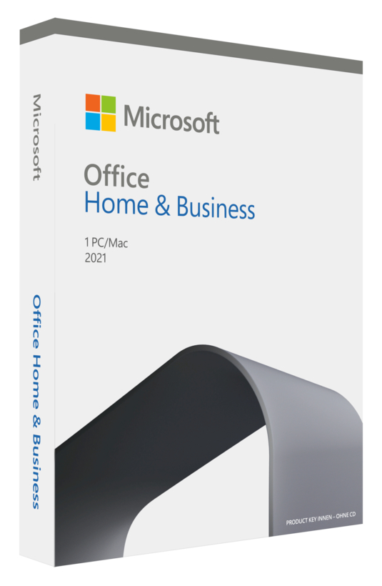 Microsoft Office Hogar y Empresas 2021 Medialess EN (1 usuario)