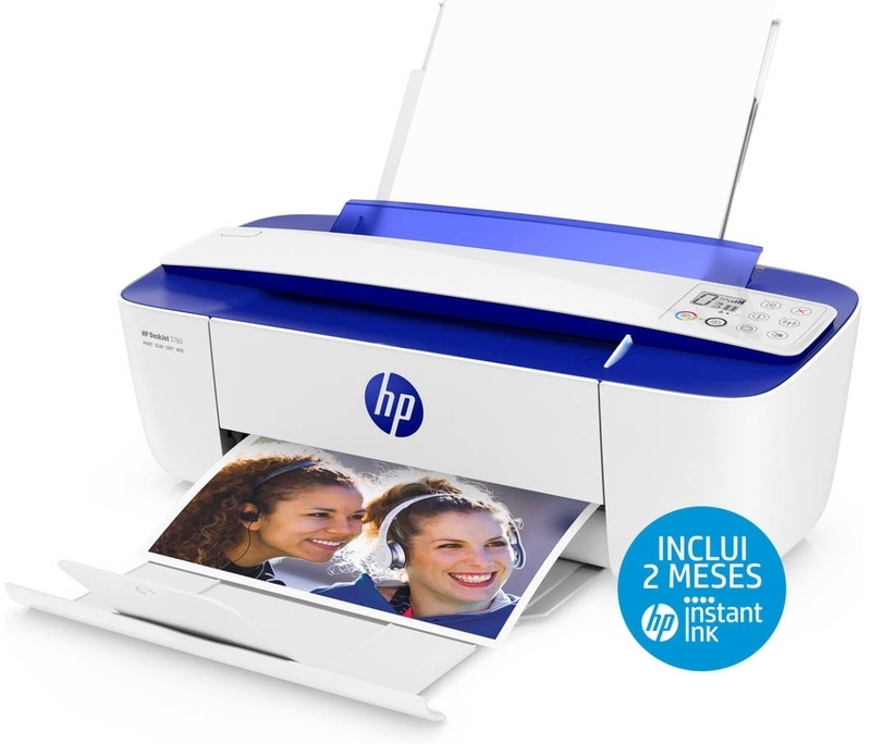 HP - Impresora de Inyección de Tinta HP DeskJet 3760 All-In-ONE WiFi