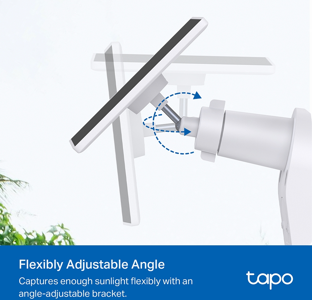 TP-Link - Panel Solar TP-Link Tapo A201 para Cámara de Seguridad