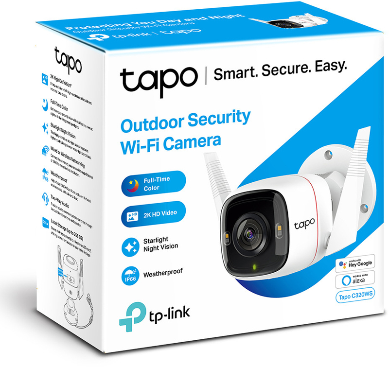 TP-Link - Cámara de Vigilancia TP-Link Tapo C320WS Home Security Wi-Fi