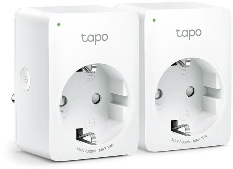 Tomas Inteligente TP-Link Tapo P100 Wi-Fi (2 Pack)