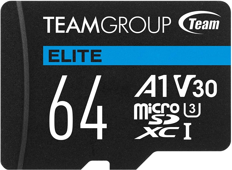 Tarjeta de Memoria Team Group Elite MicroSDXC A1 UHS-I U3 V30 64GB