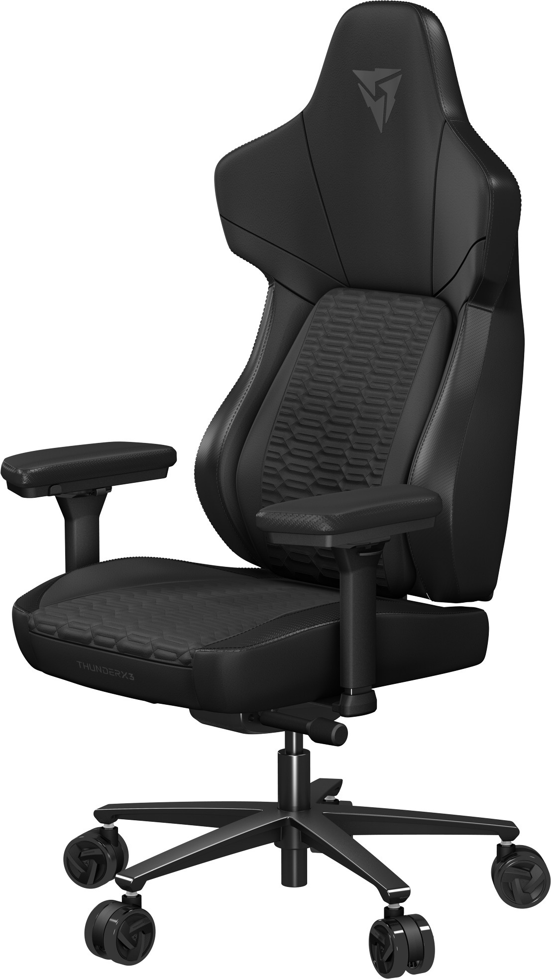 ThunderX3 - Silla Gaming ThunderX3 Core, Apoio lombar 360 graus - Racer Black