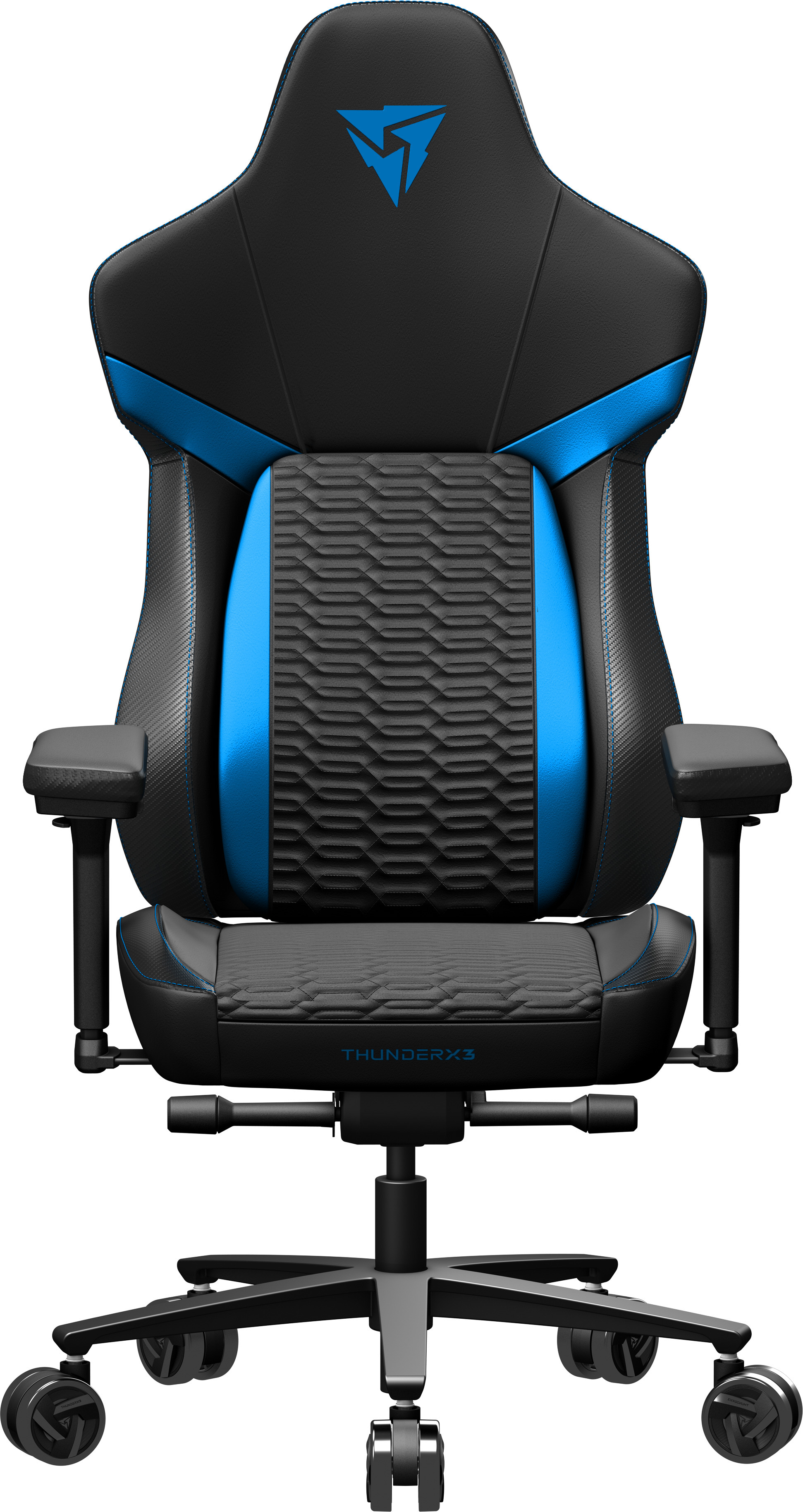 ThunderX3 - Silla Gaming ThunderX3 Core, Apoio lombar 360 graus - Racer Blue