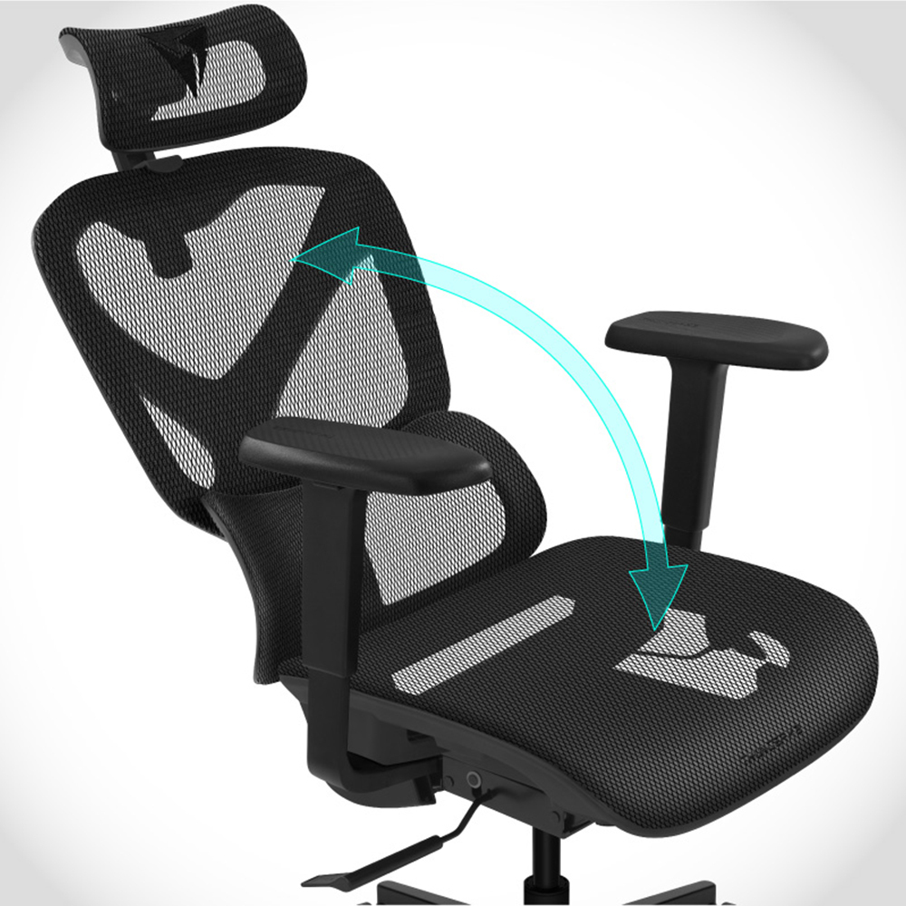 ThunderX3 - Silla Gaming Ergonomica ThunderX3 YTC - Mesh Black