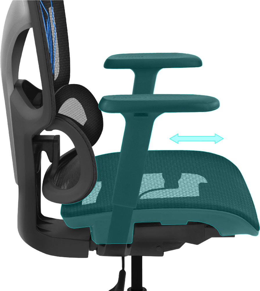 ThunderX3 - Silla Gaming Ergonomica ThunderX3 YTC - Mesh Black