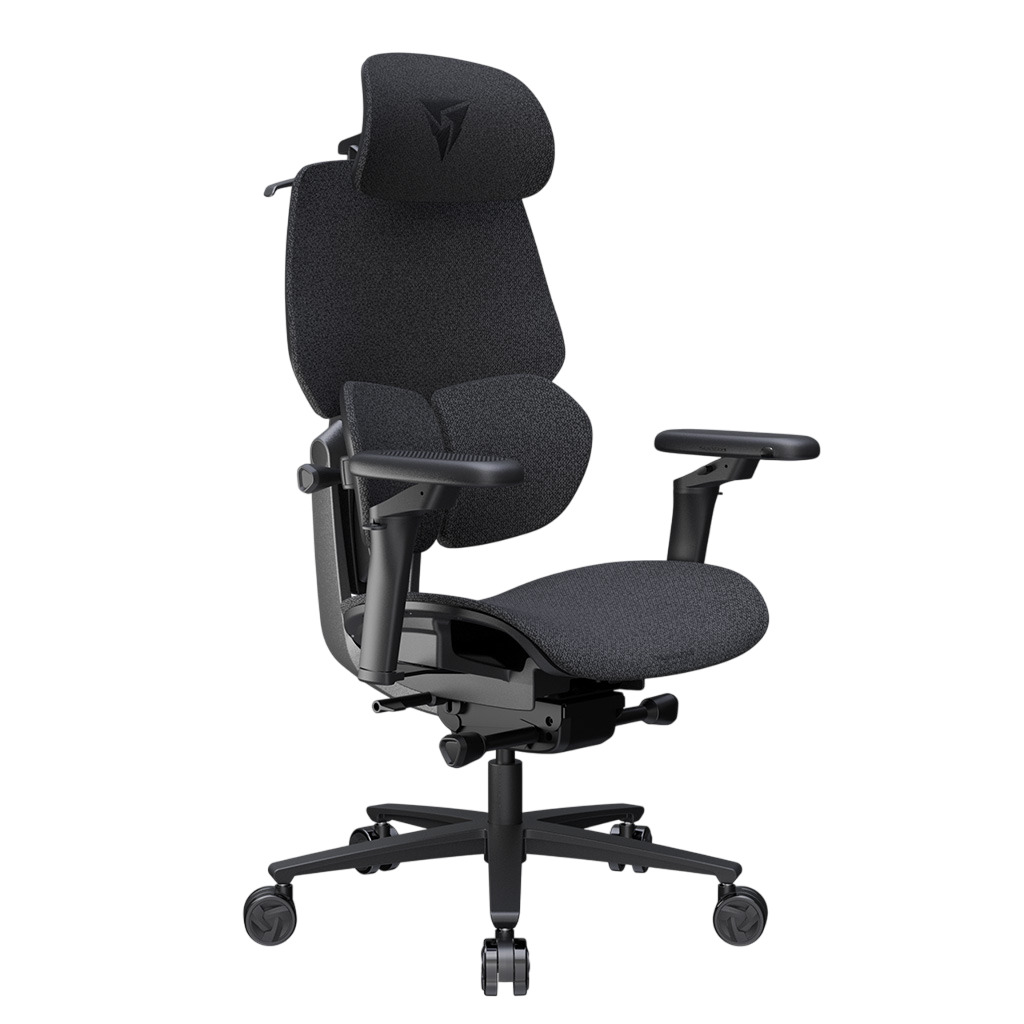 ThunderX3 - Silla Gaming Ergonomica ThunderX3 FLEX Pro, Apoio lombar 360 graus - Loft Dark Grey