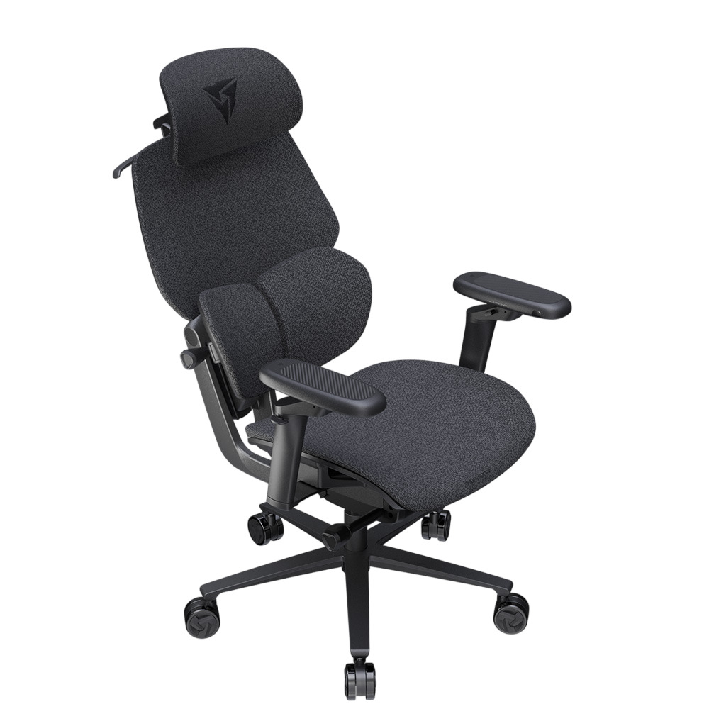 ThunderX3 - Silla Gaming Ergonomica ThunderX3 FLEX Pro, Apoio lombar 360 graus - Loft Dark Grey