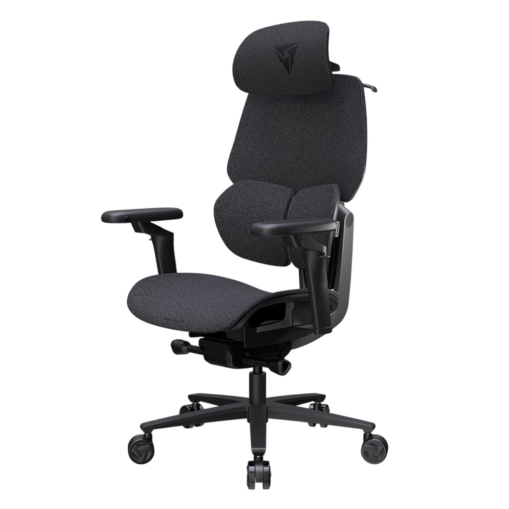 ThunderX3 - Silla Gaming Ergonomica ThunderX3 FLEX Pro, Apoio lombar 360 graus - Loft Dark Grey