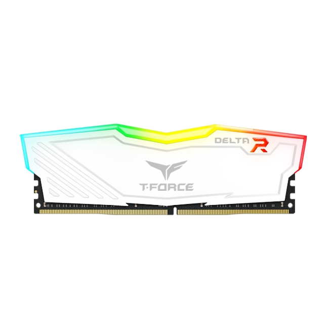 Team Group Kit 16GB (2 x 8GB) DDR4 3200MHz Delta RGB Blanco CL16
