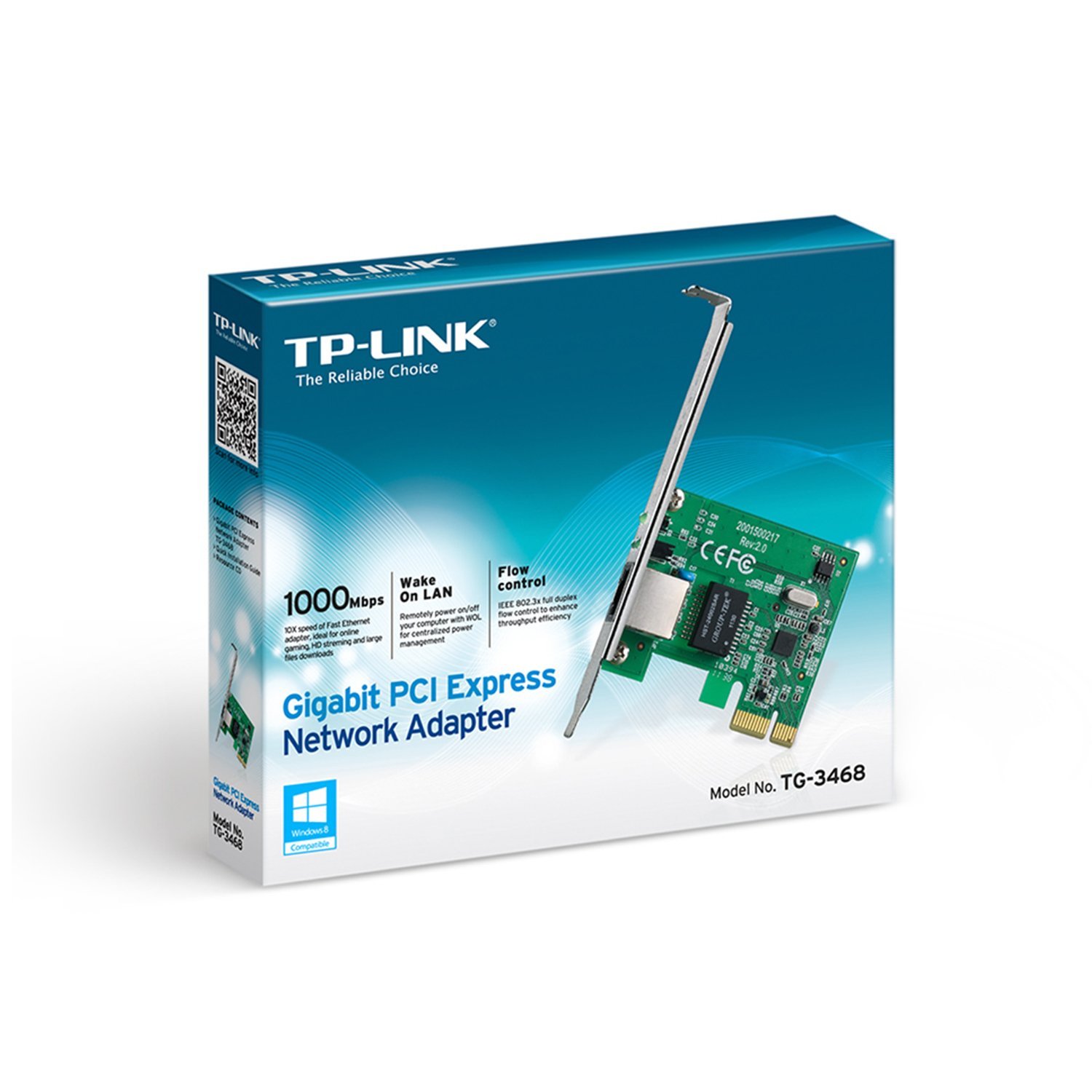 TP-Link - Tarjeta de Red TP-Link PCI Express TG-3468 Gigabit