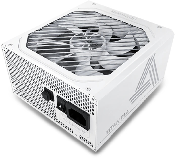 Montech - Fuente Montech Titan PLA 1000W 80 Plus Platinum PCIE5 (Cybenetics Platinum)