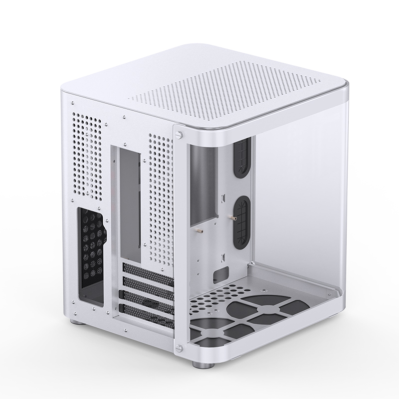 Jonsbo - Caja Micro-ATX Jonsbo TK-1 2.0 Vidrio Templado Blanco