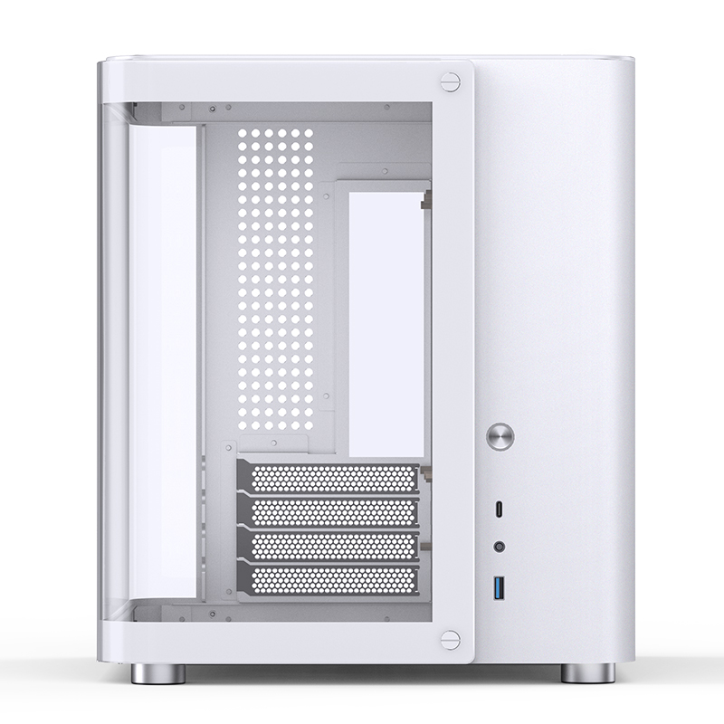 Jonsbo - Caja Micro-ATX Jonsbo TK-1 2.0 Vidrio Templado Blanco