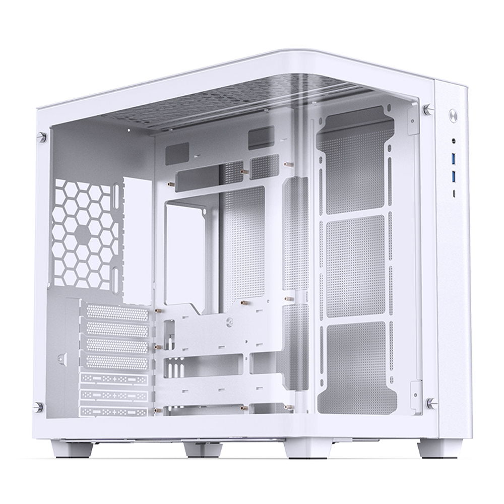 Jonsbo - Caja ATX Jonsbo TK-3 Vidrio Tempelado Blanco