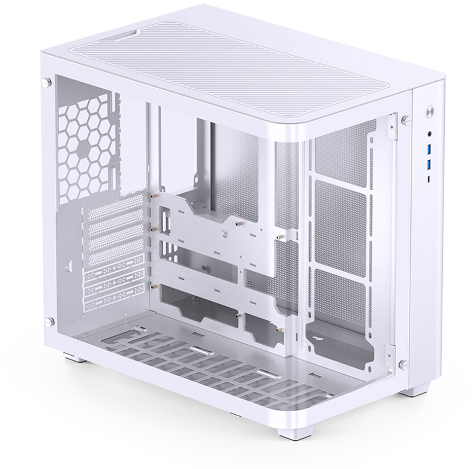 Jonsbo - Caja ATX Jonsbo TK-3 Vidrio Tempelado Blanco